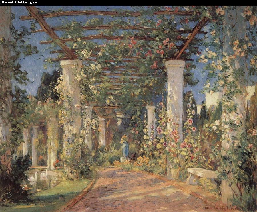 Colin Campbell Cooper Pergola at Samarkand Hotel,Santa Barbara